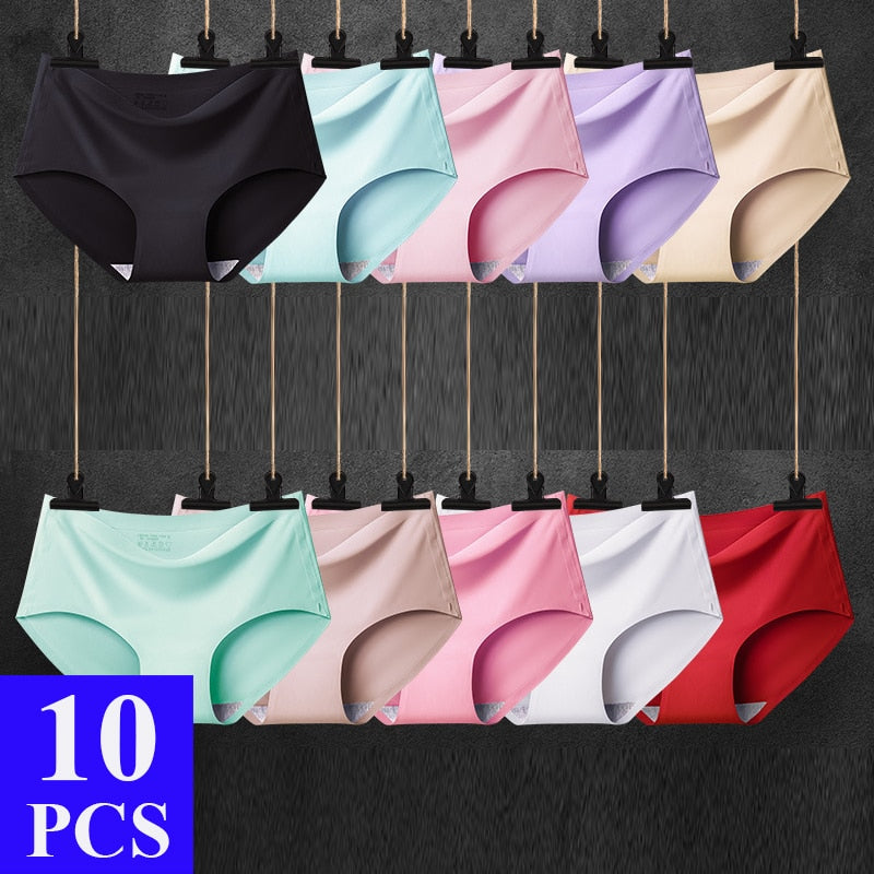 Comfy Panties™ - Kit de 10 Calcinhas Antibacterianas